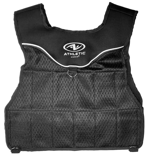 20lb Adjustable Weighted Vest –  Training Vest for Cardio, CrossFit, Running & Strength Workouts (Unisex)