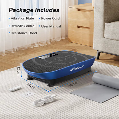 Home Vibration Plate – Bluetooth Fitness Trainer